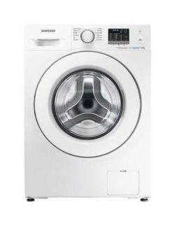 Samsung Wf80F5E0W2W/Eu 8Kg Load, 1200 Spin Washing Machine With Ecobubble&Trade; Technology - White